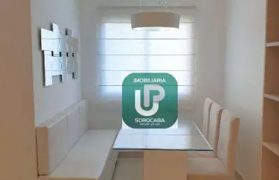 Apartamento com 2 dormitórios à venda, 51 m² por r$ 315.000,00 - além ponte - sorocaba/sp