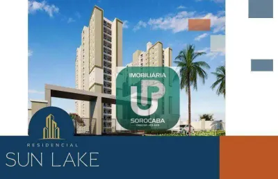 Apartamento com 2 dormitórios à venda, 49 m² por r$ 274.000 - residencial sun lake - sorocaba/sp
