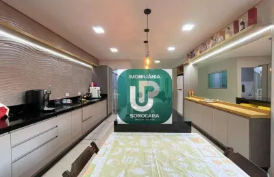 Sobrado com 3 dormitórios à venda, 285 m² por r$ 1.000.000,00 - condomínio residencial villagio milano - sorocaba/sp