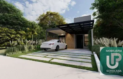 Casa com 3 dormitórios à venda, 175 m² por r$ 694.900 - caguaçu - sorocaba/sp