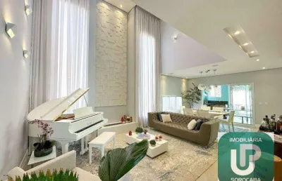 Sobrado com 3 dormitórios à venda, 320 m² por r$ 3.200.000,00 - alphaville nova esplanada - votorantim/sp