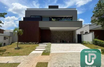 Sobrado com 4 dormitórios à venda, 347 m² por r$ 3.600.000,00 - alphaville nova esplanada 1 - votorantim/sp