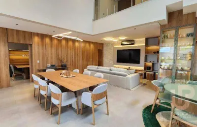Sobrado com 4 dormitórios à venda, 341 m² por r$ 4.490.000,00 - alphaville nova esplanada - votorantim/sp