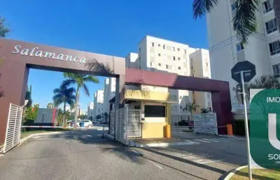 Apartamento com 2 dormitórios, 48 m² - venda por r$ 270.000,00 ou aluguel por r$ 2.200,00/mês - condomínio spazio salamanca - sorocaba/sp