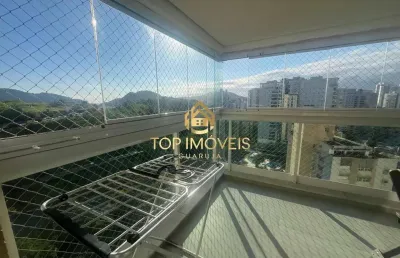 Varanda gourmet e lazer total a 50 metros da praia das astúrias guarujá/sp