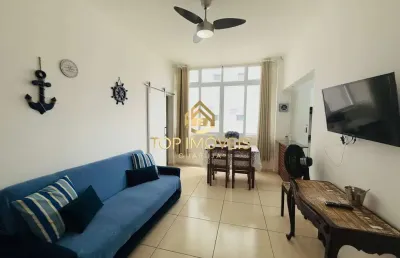 Apartamento à venda no guarujá 2 quartos praia pitangueiras 120 metros mar