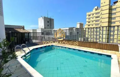 Cobertura com 3 quartos para alugar na Rua Cubatao 300, Pitangueiras, Guarujá