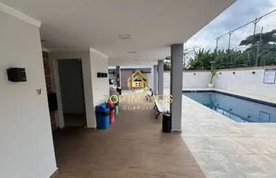 Apartamento 2 dorms na praia das asturias e praia do tombo guarujá sp