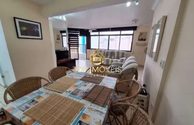 Apartamento com 3 quartos para alugar na Rua Waibo Chamas, Vila Alzira, Guarujá