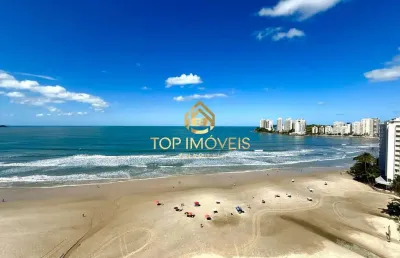 Apartamento mobiliado frente mar para locação na praia de pitangueiras