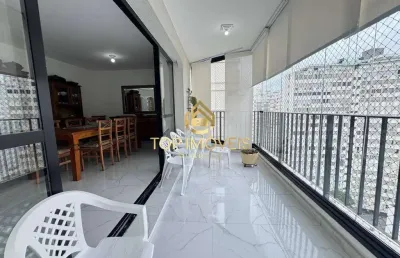 Amplo apartamento reformado com lazer na praia de pitangueiras guarujá sp