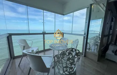 Amplo apartamento de frente para o mar na praia de pitangueiras guaruja