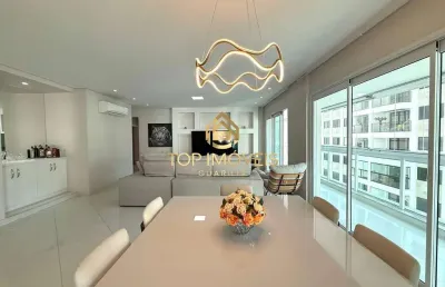 Amplo apartamento totalmente reformado na praia de pitangueiras guarujá  sp