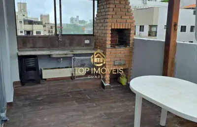 Apartamento de cobertura na praia do tombo guarujá sp