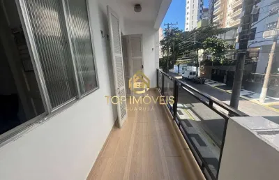 Apartamento 1 dorm entre praia do tombo e praia das asturias guarujá sp