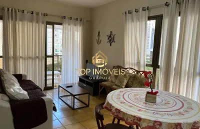Apartamento na quadra da praia de pitangueiras - guarujá sp - locação anual