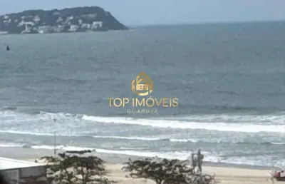 Kitnet com vista para o mar a 50 metros da praia - pitangueiras guarujá sp