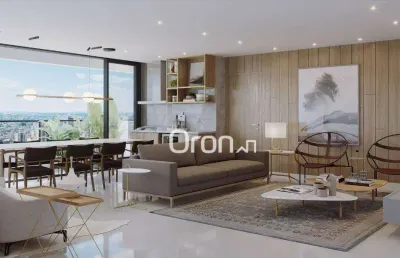 Apartamento com 4 dormitórios à venda, 185 m² por r$ 2.011.000,00 - setor oeste - goiânia/go