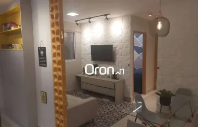Apartamento à venda, 46 m² por r$ 303.000,00 - setor serra dourada - aparecida de goiânia/go