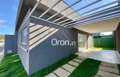 Casa à venda, 88 m² por r$ 380.000,00 - chácara são pedro - aparecida de goiânia/go
