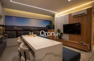 Apartamento com 3 dormitórios à venda, 81 m² por r$ 715.000,00 - aeroviário - goiânia/go