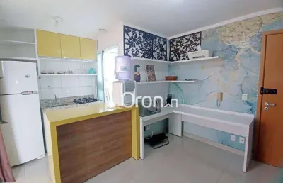 Flat à venda, 43 m² por r$ 475.000,00 - setor bueno - goiânia/go