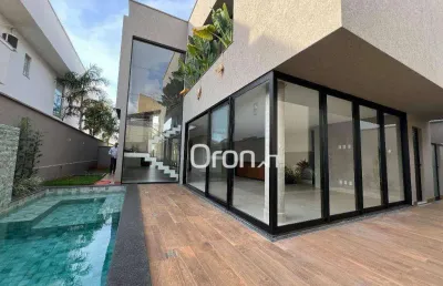 Sobrado à venda, 290 m² por r$ 3.200.000,00 - jardins madri - goiânia/go