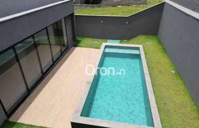 Sobrado à venda, 203 m² por r$ 1.400.000,00 - jardins barcelona - senador canedo/go