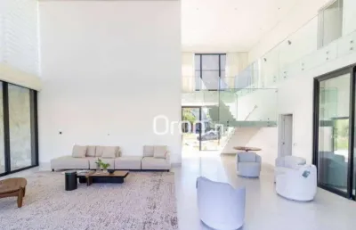 Sobrado à venda, 450 m² por r$ 7.500.000,00 - residencial aldeia do vale - goiânia/go