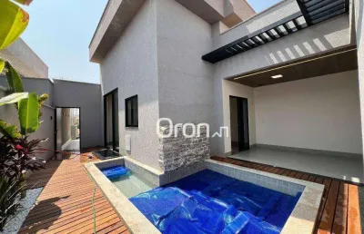 Casa com 4 dormitórios à venda, 185 m² por r$ 1.299.000,00 - terras alpha 2 - senador canedo/go