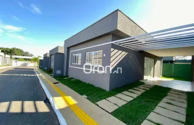 Casa à venda, 88 m² por r$ 395.000,00 - chácara são pedro - aparecida de goiânia/go