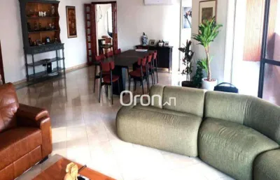 Apartamento mobiliado com 4 dormitórios à venda, 342 m² por r$ 2.100.000 - setor bueno - goiânia/go