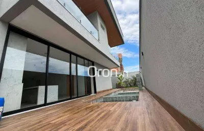 Sobrado à venda, 297 m² por r$ 1.995.000,00 - jardins barcelona - senador canedo/go
