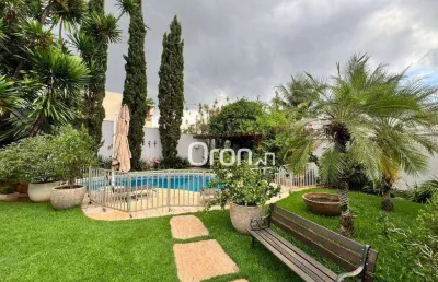 Sobrado com 4 dormitórios à venda, 343 m² por r$ 4.150.000,00 - jardins milão - goiânia/go