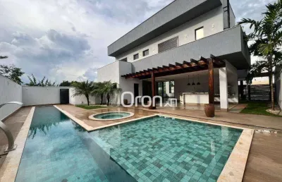Sobrado à venda, 310 m² por r$ 2.650.000,00 - portal do sol green - goiânia/go