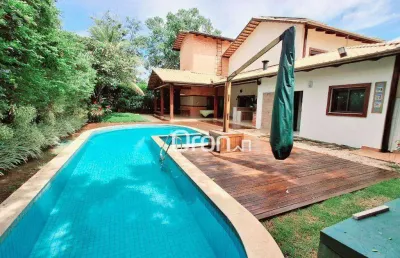 Sobrado à venda, 371 m² por r$ 3.800.000,00 - residencial aldeia do vale - goiânia/go
