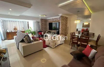 Apartamento mobiliado com 3 dormitórios à venda, 110 m² por r$ 550.000 - setor pedro ludovico - goiânia/go