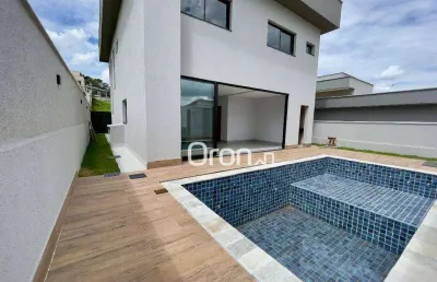 Sobrado à venda, 230 m² por r$ 1.790.000,00 - jardins barcelona - senador canedo/go