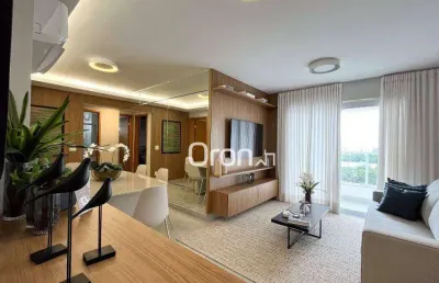 Apartamento com 3 dormitórios à venda, 80 m² por r$ 694.000,00 - setor leste universitário - goiânia/go