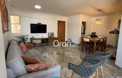 Apartamento mobiliado com 3 dormitórios à venda, 113 m² por r$ 760.000 - setor bueno - goiânia/go