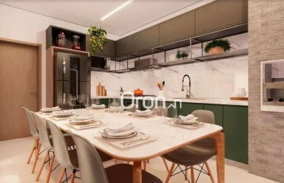 Sobrado com 3 dormitórios à venda, 138 m² por r$ 937.000,00 - jardim atlântico - goiânia/go