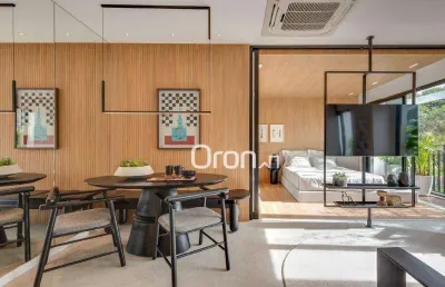 Flat à venda, 49 m² por r$ 642.000,00 - serrinha - goiânia/go