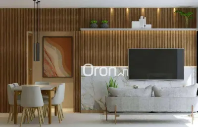 Flat à venda, 48 m² por r$ 569.000,00 - parque amazônia - goiânia/go