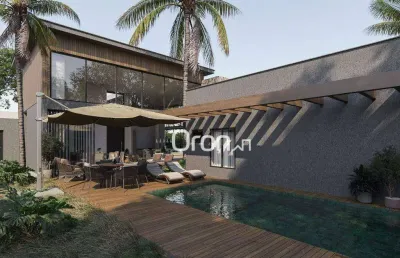 Casa à venda, 252 m² por r$ 2.100.000,00 - terras alpha 1 - senador canedo/go