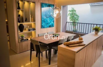 Apartamento com 2 dormitórios à venda, 69 m² por r$ 709.000,00 - setor bueno - goiânia/go