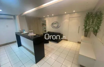Flat mobiliado com 1 dormitório à venda, 62 m² por r$ 470.000 - setor oeste - goiânia/go