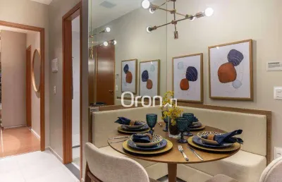 Apartamento com 2 dormitórios à venda, 63 m² por r$ 335.000,00 - jardim santa cecília - aparecida de goiânia/go