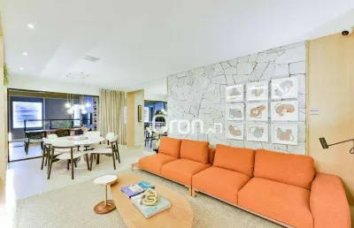 Apartamento com 3 dormitórios à venda, 147 m² por r$ 1.539.000,00 - setor bueno - goiânia/go