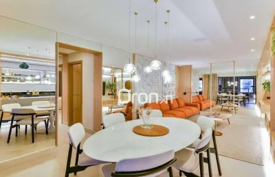 Apartamento com 3 dormitórios à venda, 116 m² por r$ 1.258.000,00 - setor bueno - goiânia/go