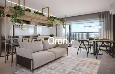Apartamento com 2 dormitórios à venda, 75 m² por r$ 784.000,00 - setor marista - goiânia/go